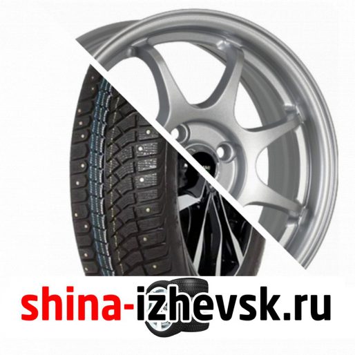 Колесо в сборе Viatti Brina Nordico (V-522) 185/65 R15 T 88 + Megami MGM-4 6xR15 4×100 ET40 DIA60.1 Серебристый в Ижевске
